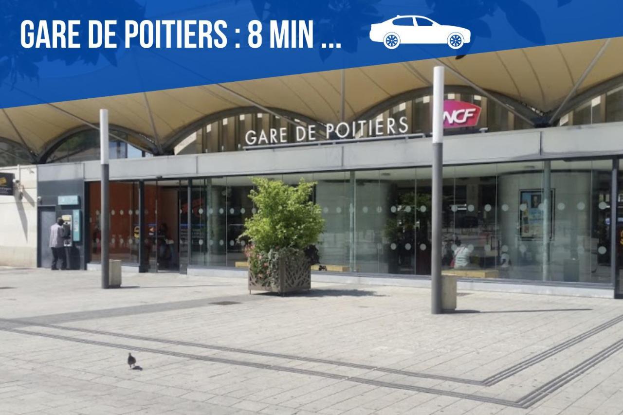 Studio Simplicien *Cosy* Plein Centre Ville De Poitiers *Tv* Wifi *Cafe* Exterior foto